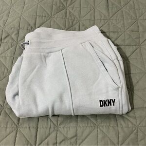 DKNY women light blue Sweatpants